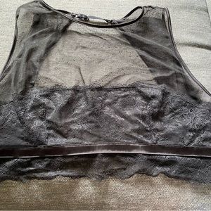 H&M mesh bra top